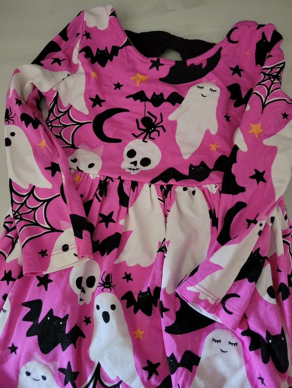Little Sleepies Pink Frighful Friends Dress